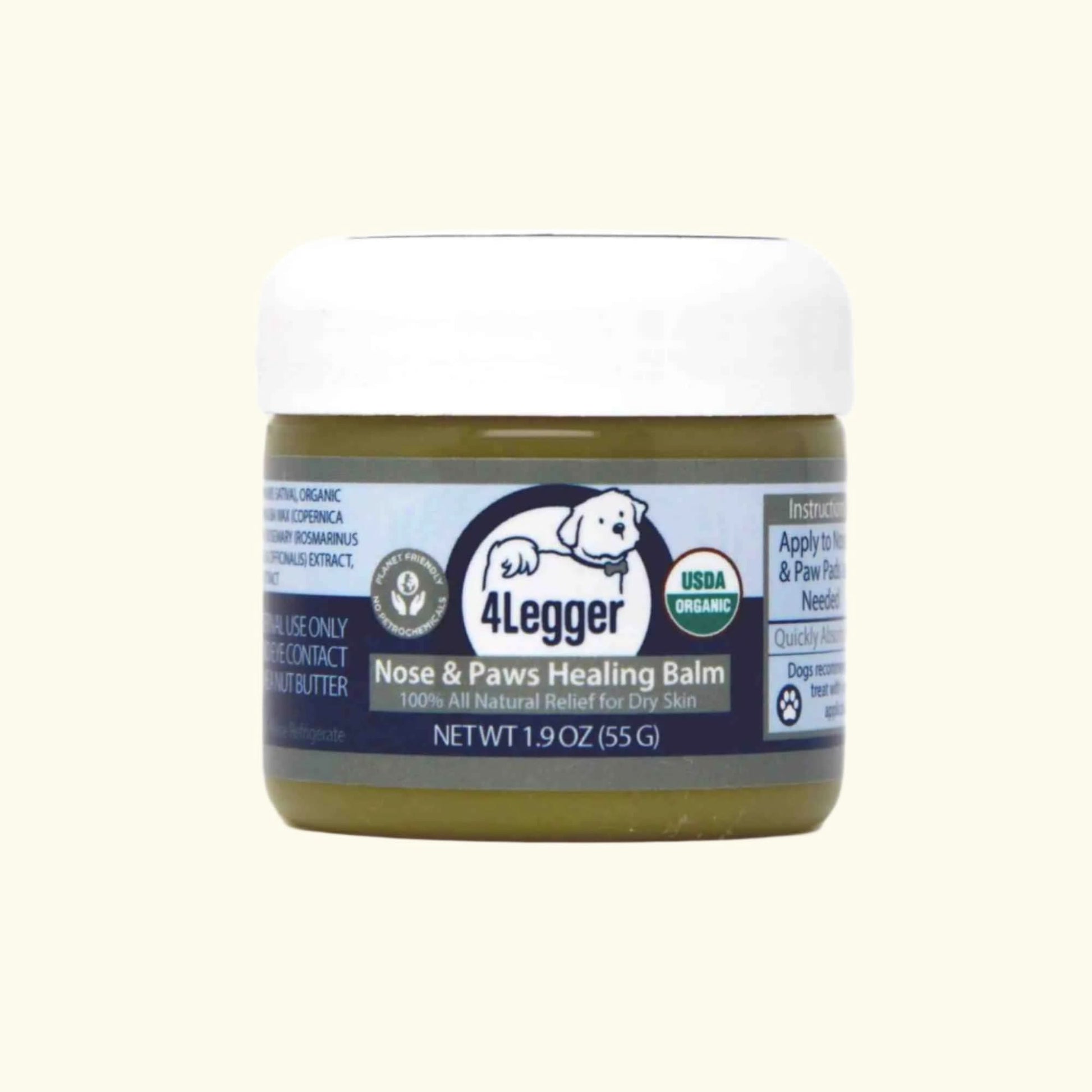 Organic healing balm for dog nose and paw pads