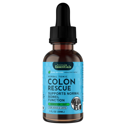 AE Colon Rescue 1oz bottle front – dog digestive support