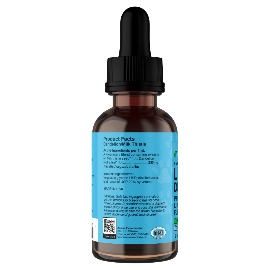 Liver Defense bottle - Dog liver care supplement