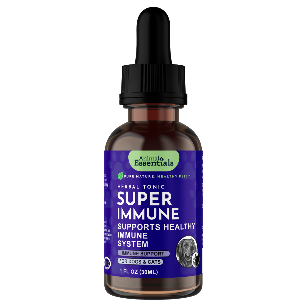 AE Super Immune 1oz front, powerful immunity supplement dogs