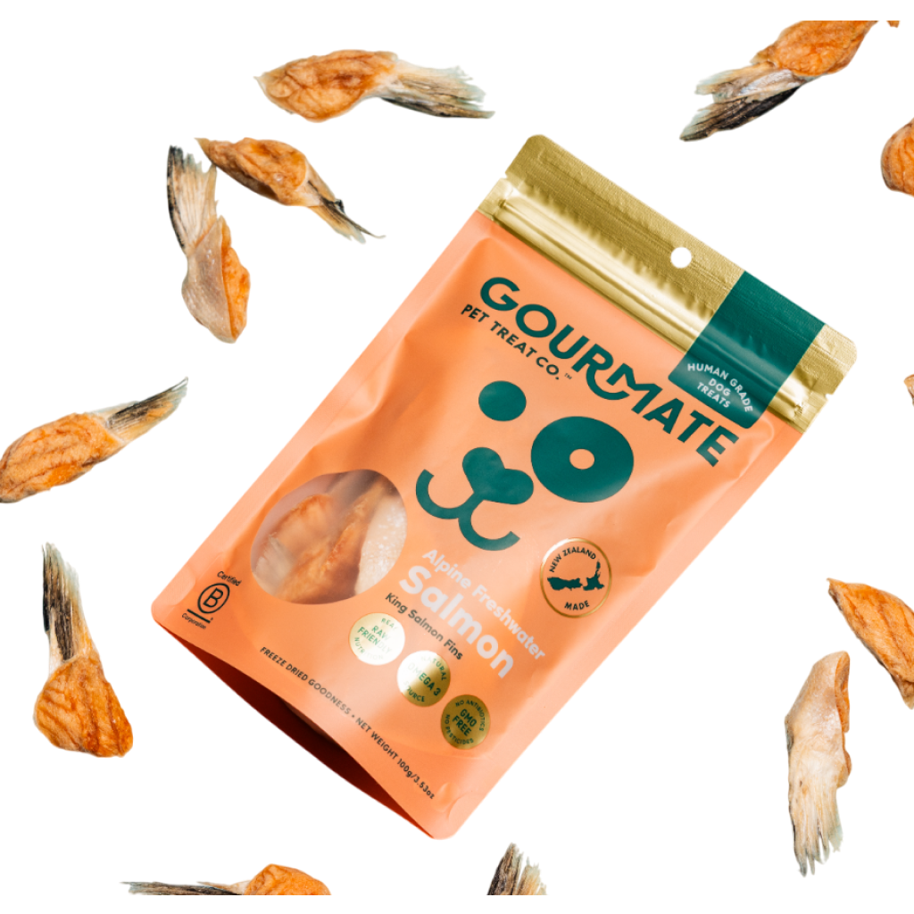 Gourmate Alpine Freshwater Salmon salmon dog treats pack