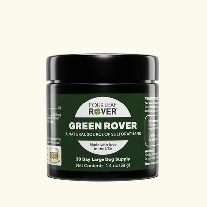 Green Rover by Four Leaf Rover supplement jar