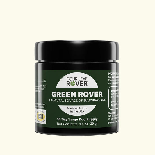 Green Rover by Four Leaf Rover supplement jar