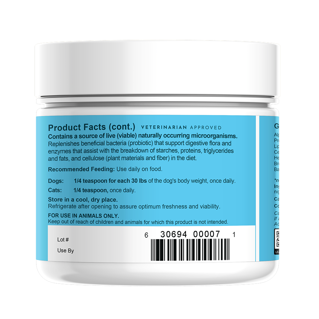 AE Plant Enzyme & Probiotic Powder natural pet health product
