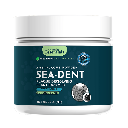 Animal Essentials Sea-Dent dog dental health supplement packaging